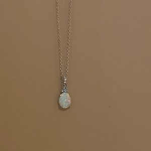 Jared sterling silver opal